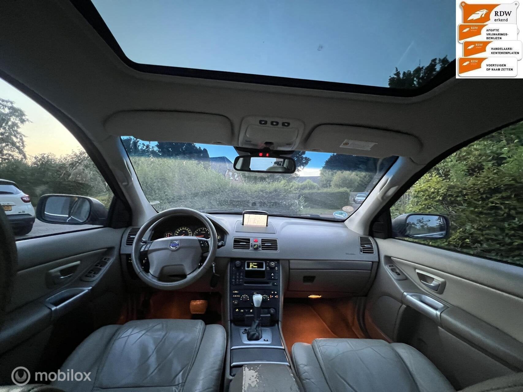 Volvo XC90 2.5 T Elite LPG/G3 bj 2003 nwe apk., Auto's, Volvo, Gebruikt, Leder, Bedrijf, Vierwielaandrijving