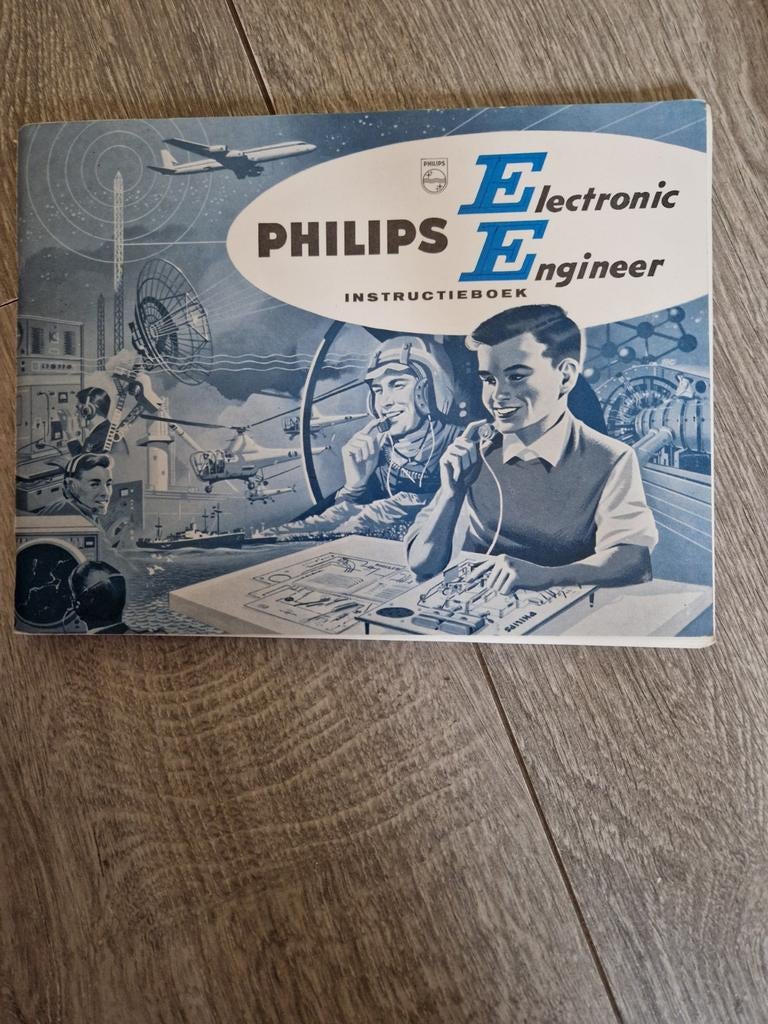 Philips Electronic Engineer instructieboek, Ophalen, Zo goed als nieuw