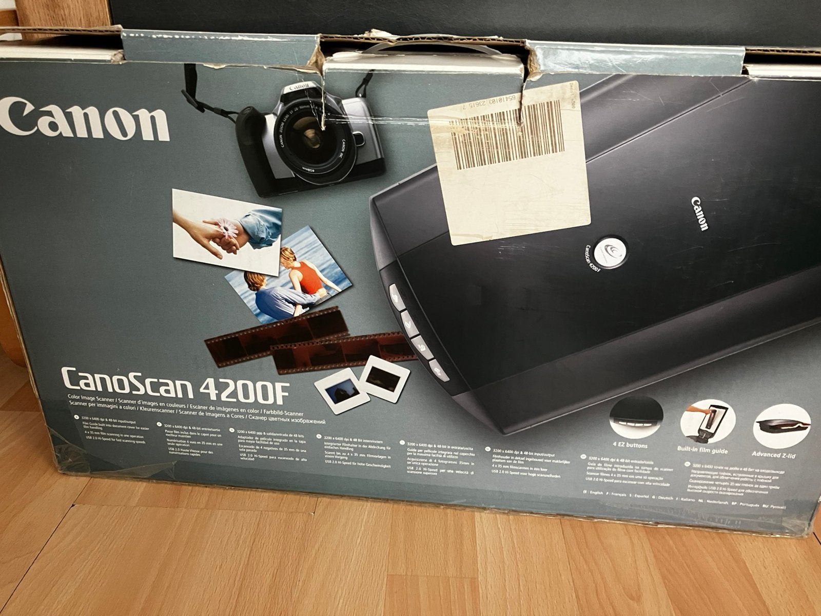Canonscan 4200F met filmscan om te digitaliseren, Ophalen of Verzenden, Gebruikt