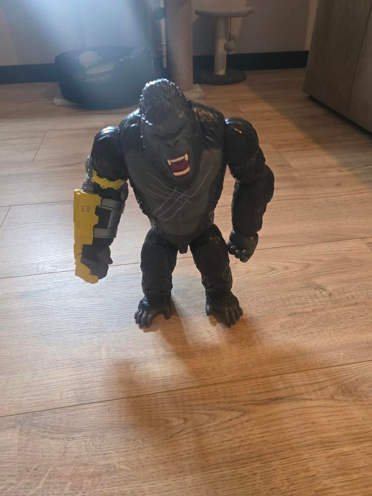King Kong actiefiguur  Godzilla vs. Kong bijna niet gebruikt, Ophalen of Verzenden, Zo goed als nieuw