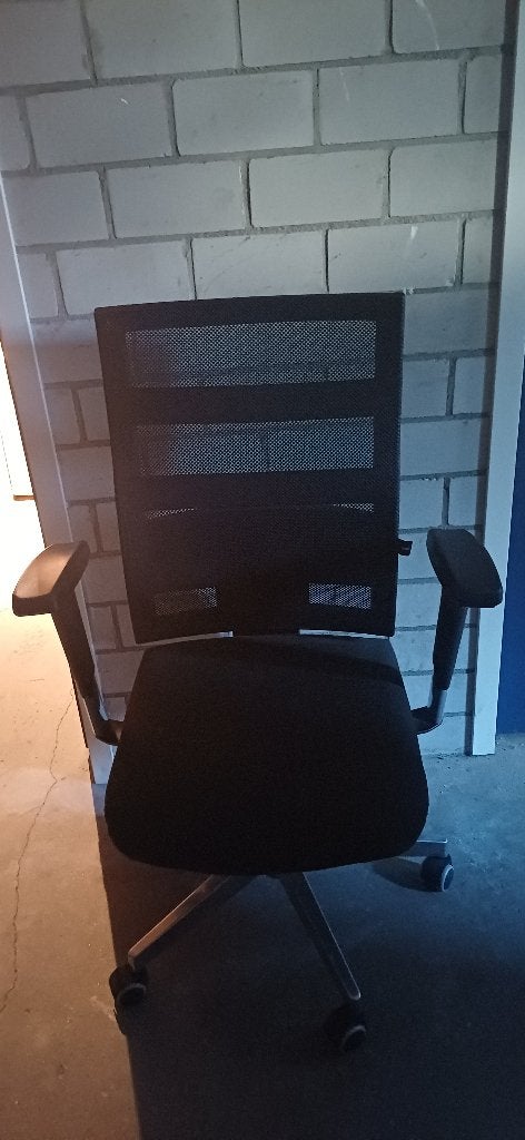 BUREAUSTOEL, Ophalen, Zwart, Bureaustoel, Ergonomisch
