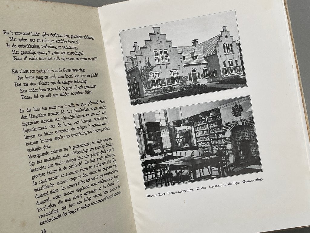 Gids voor Epe op de Veluwe met prentversiering 1932, Antiek en Kunst, Ophalen of Verzenden