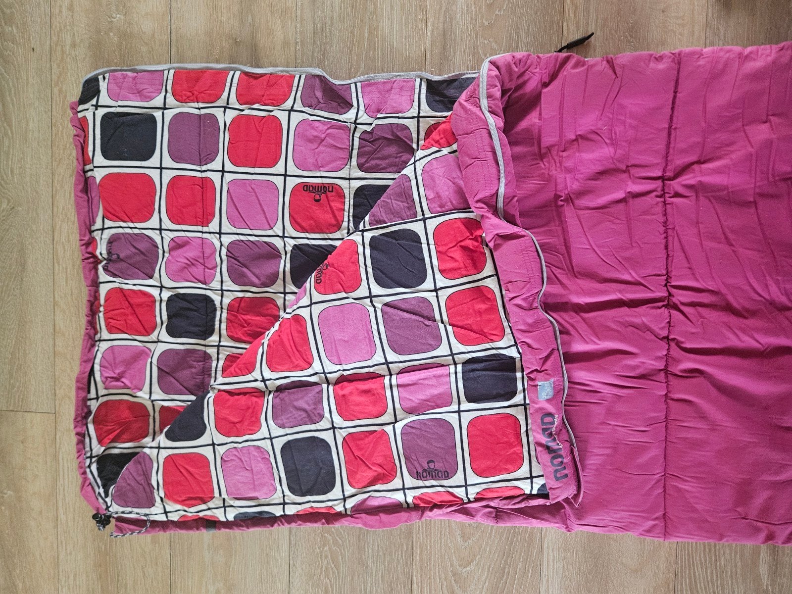 Fijne Nomad Sleepy Beauty kinderslaapzak (ca. 150 cm), Caravans en Kamperen, Ophalen, Gebruikt