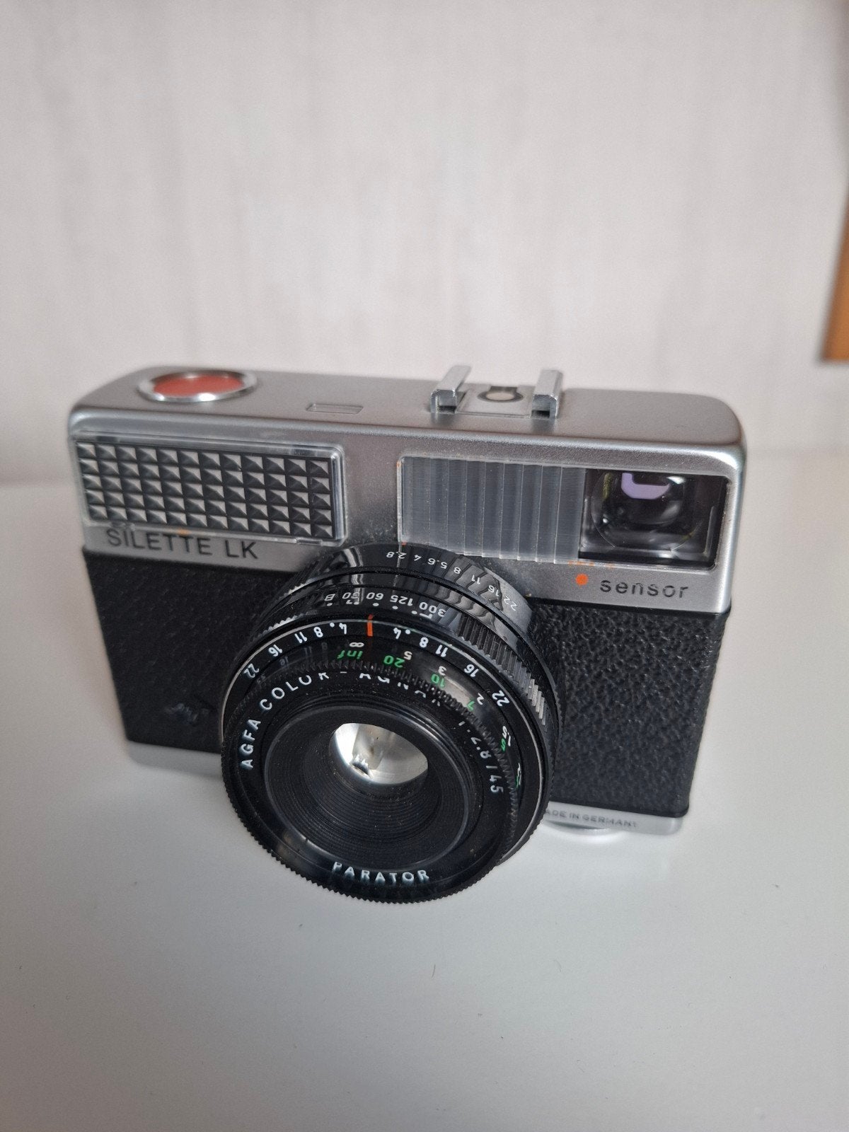 vintage Agfa Silette LK camera, Ophalen of Verzenden, Compact, Overige Merken