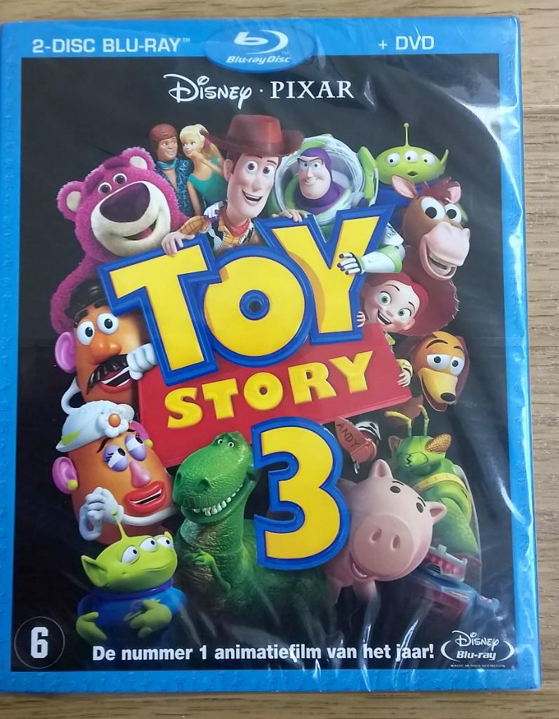Toy Story 3, Cd's en Dvd's, Blu-ray, Ophalen of Verzenden, Nieuw in verpakking, Tekenfilms en Animatie
