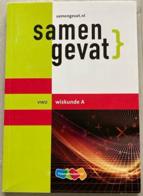 Samengevat - Wiskunde A vwo, Boeken, Ophalen of Verzenden, Gelezen, VWO