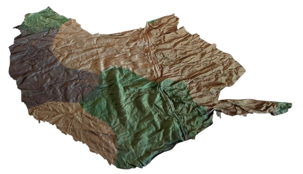 orginele duitse ww2 een stuk Fallschirmjäger parachute, Verzamelen, Ophalen of Verzenden, Duitsland