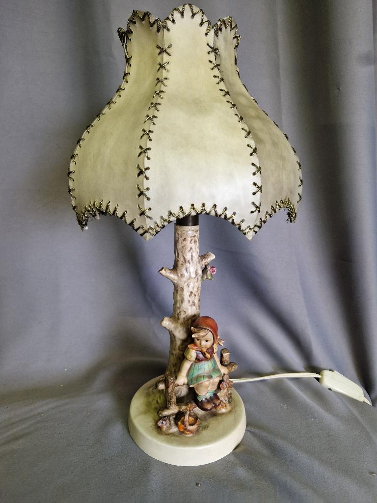 Goebel Hummel tafellamp, Ophalen of Verzenden, Zo goed als nieuw, Minder dan 50 cm