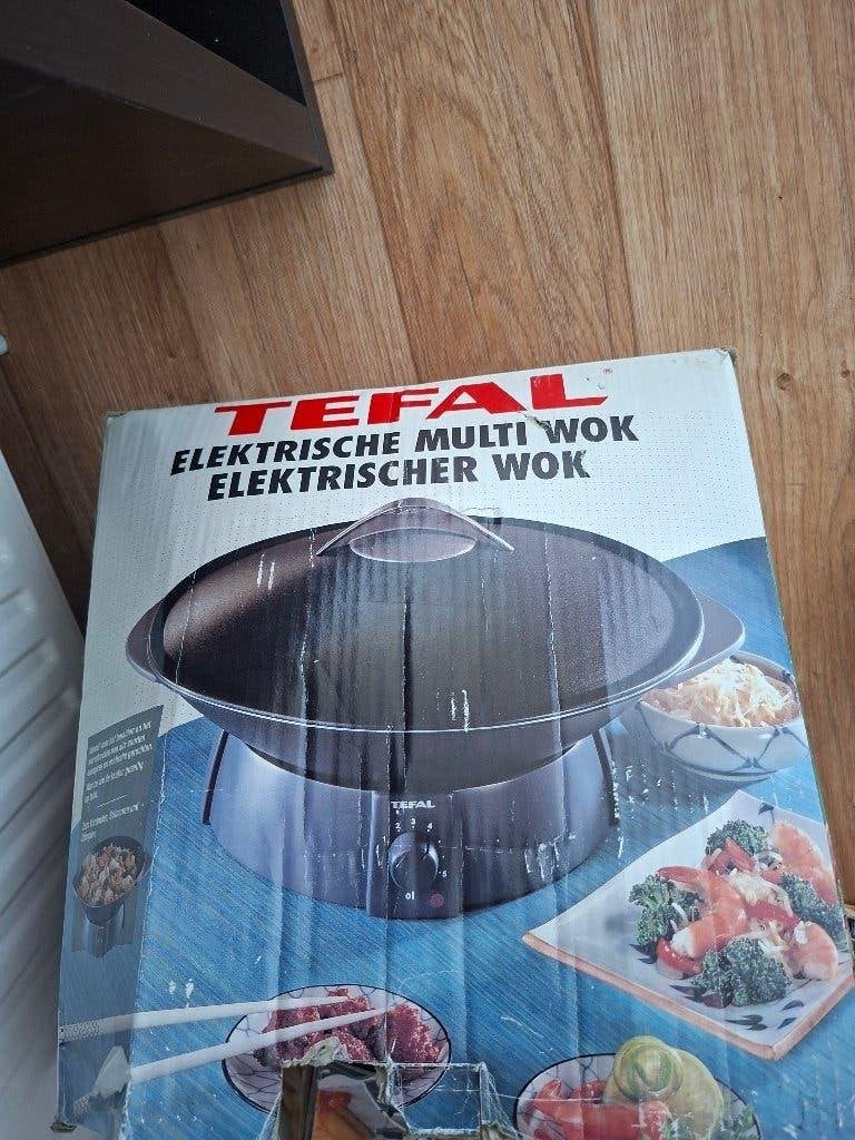 Elektrische wokpan, Ophalen, Overige materialen, Wok, Gebruikt