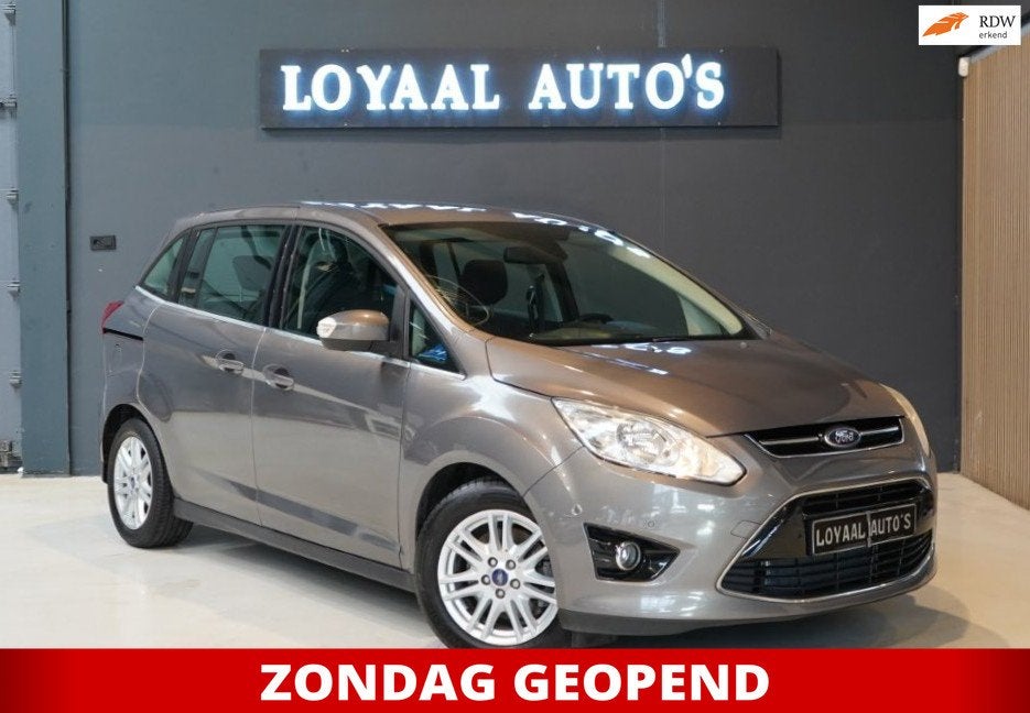 Ford Grand C-Max 1.0 Ambiente 7p. | PDC | STOELVERW. | CRUIS, Auto's, Voorwielaandrijving, Gebruikt, Automatische klimaatregeling