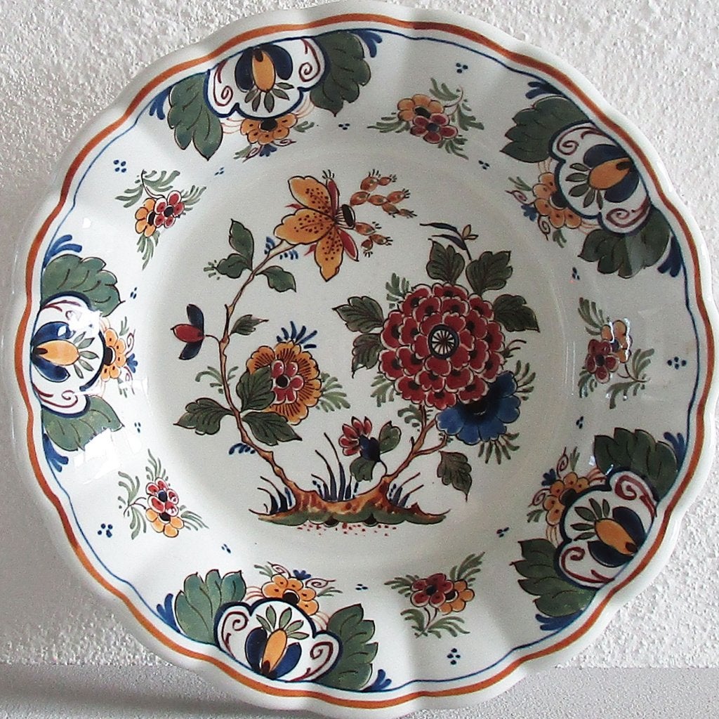 Porceleyne fles, Polychrome wandbord uit 1983, Ophalen of Verzenden