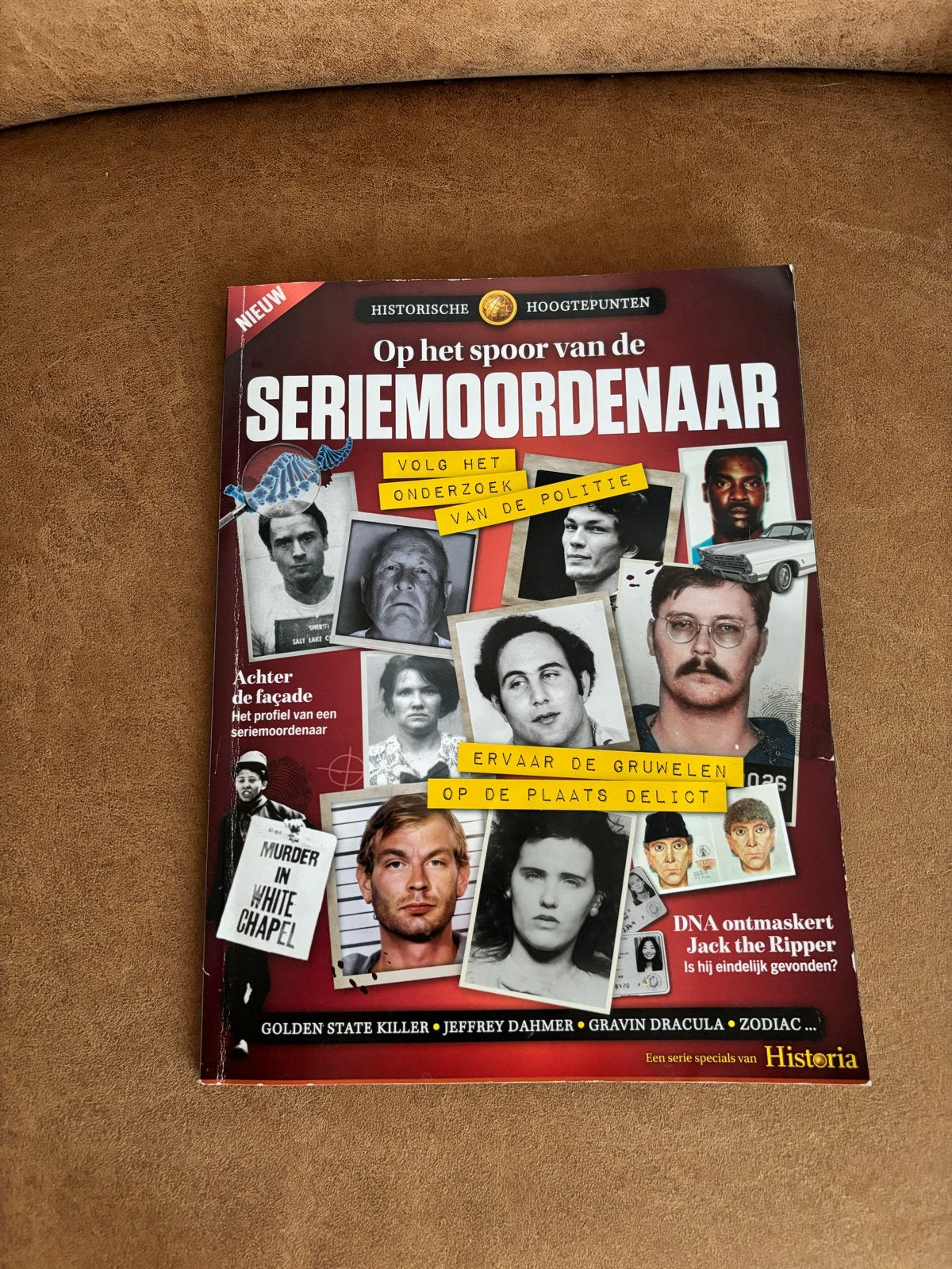 Historia Magazine: Op het spoor van de Seriemoordenaar, Ophalen of Verzenden, Zo goed als nieuw