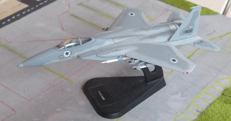F15c Eagle, Schaal 1:114 - vliegtuig model, Overige merken, 1:72 tot 1:144, Ophalen of Verzenden, Zo goed als nieuw