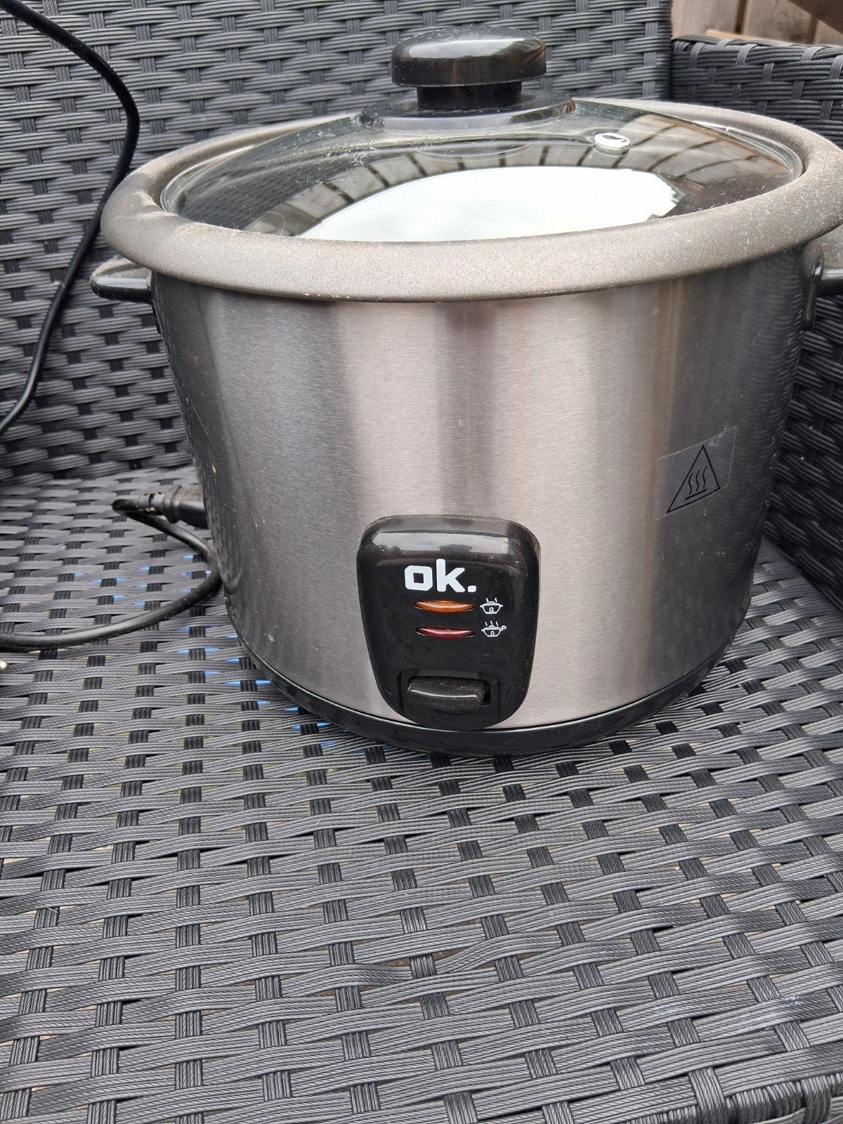 OK. Rijstkoker ORI 180 - 700W, Ophalen, Zo goed als nieuw