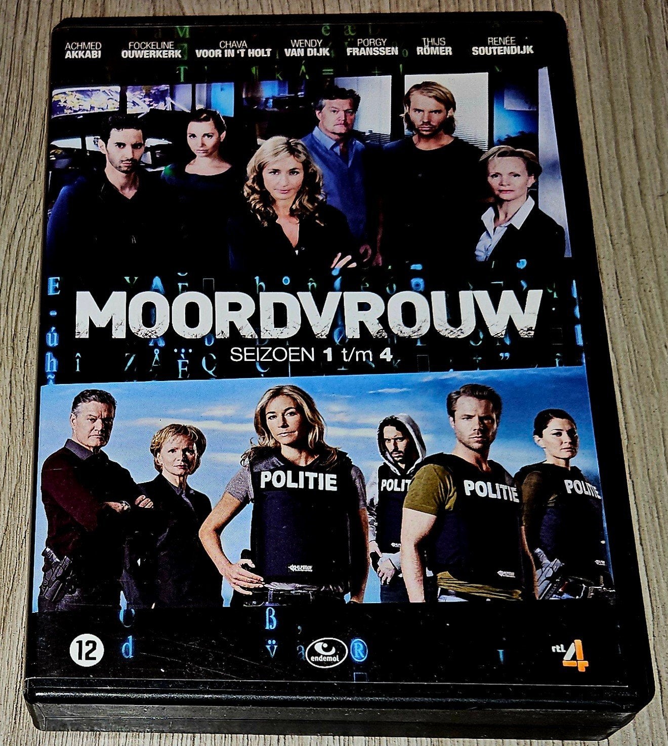 Moordvrouw Seizoen 1 t/m 4 - Complete DVD Boxset, Nederlands, Zo goed als nieuw, Inclusief doosje, Ophalen of Verzenden