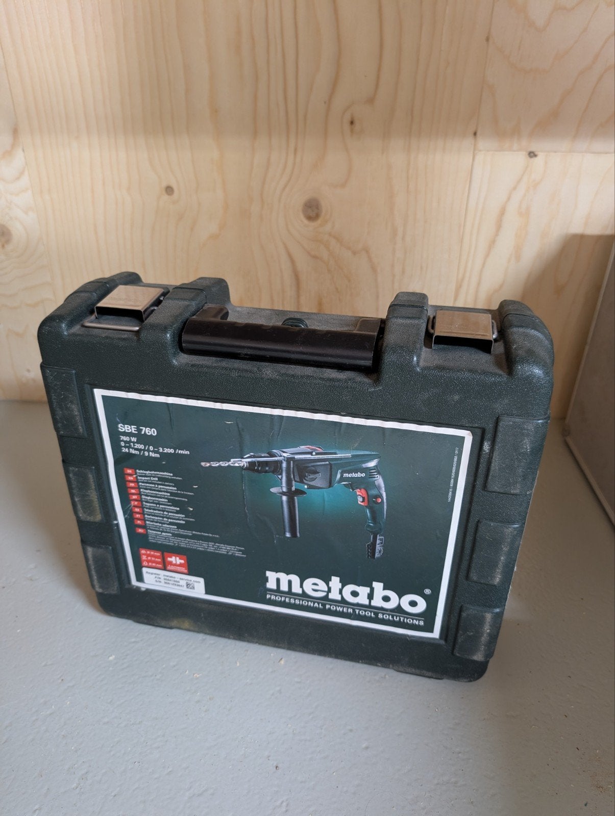 Metabo SBE 760 Klopboormachine - Krachtig en Betrouwbaar, Boormachine, Ophalen of Verzenden, Variabele snelheid, Gebruikt