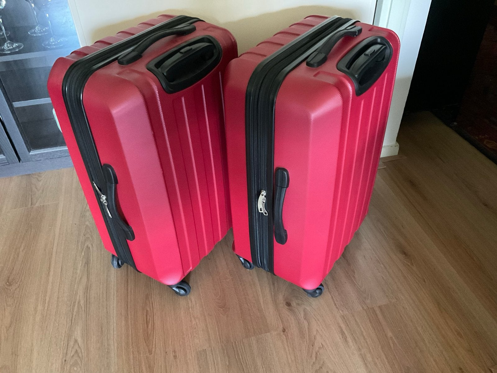 Koffers met wieltjes en uitschuifbare handgreep., Ophalen, 30 cm of meer, Minder dan 35 cm, Zo goed als nieuw