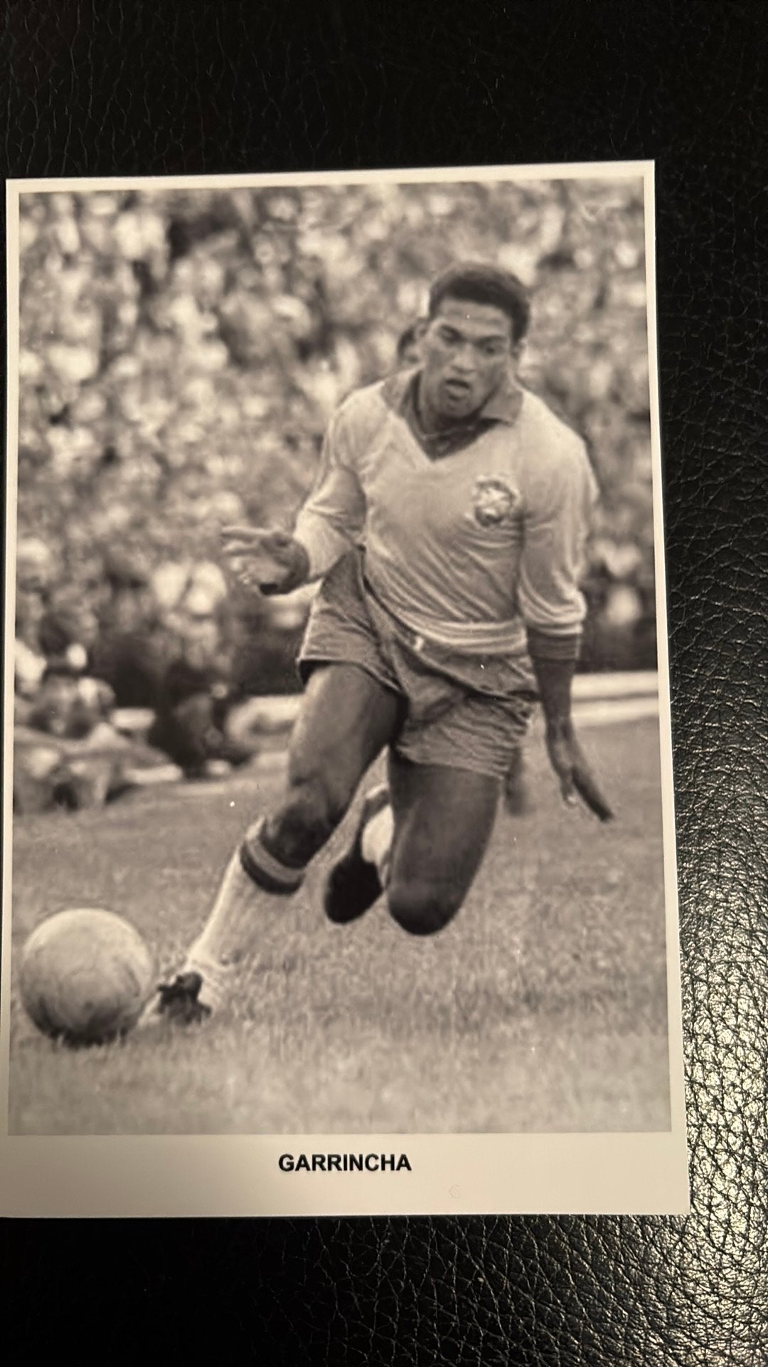 GARRINCHA Brazilië  BOTAFOGO, Ophalen of Verzenden, Zo goed als nieuw, Buitenlandse clubs, Spelerskaart