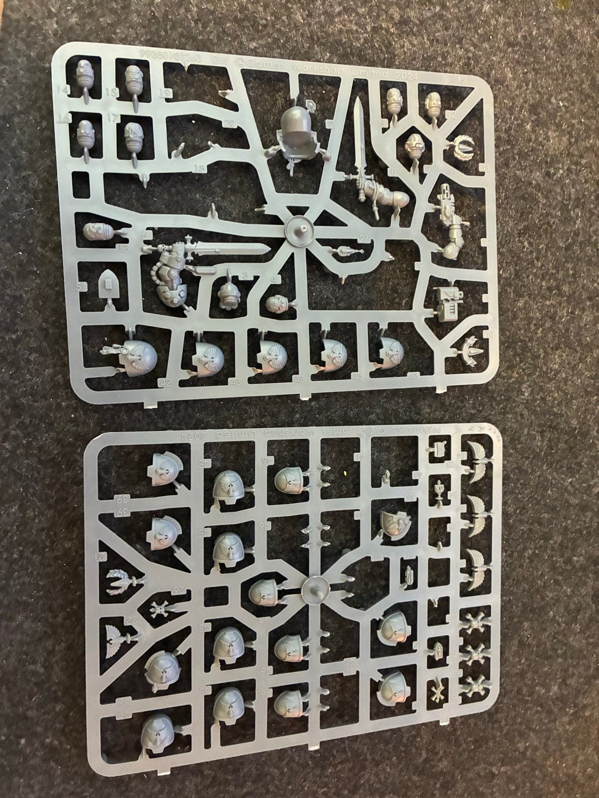 Warhammer 40K - Blood Angels Upgrade Sprues, Hobby en Vrije tijd, Wargaming, Ophalen of Verzenden, Nieuw