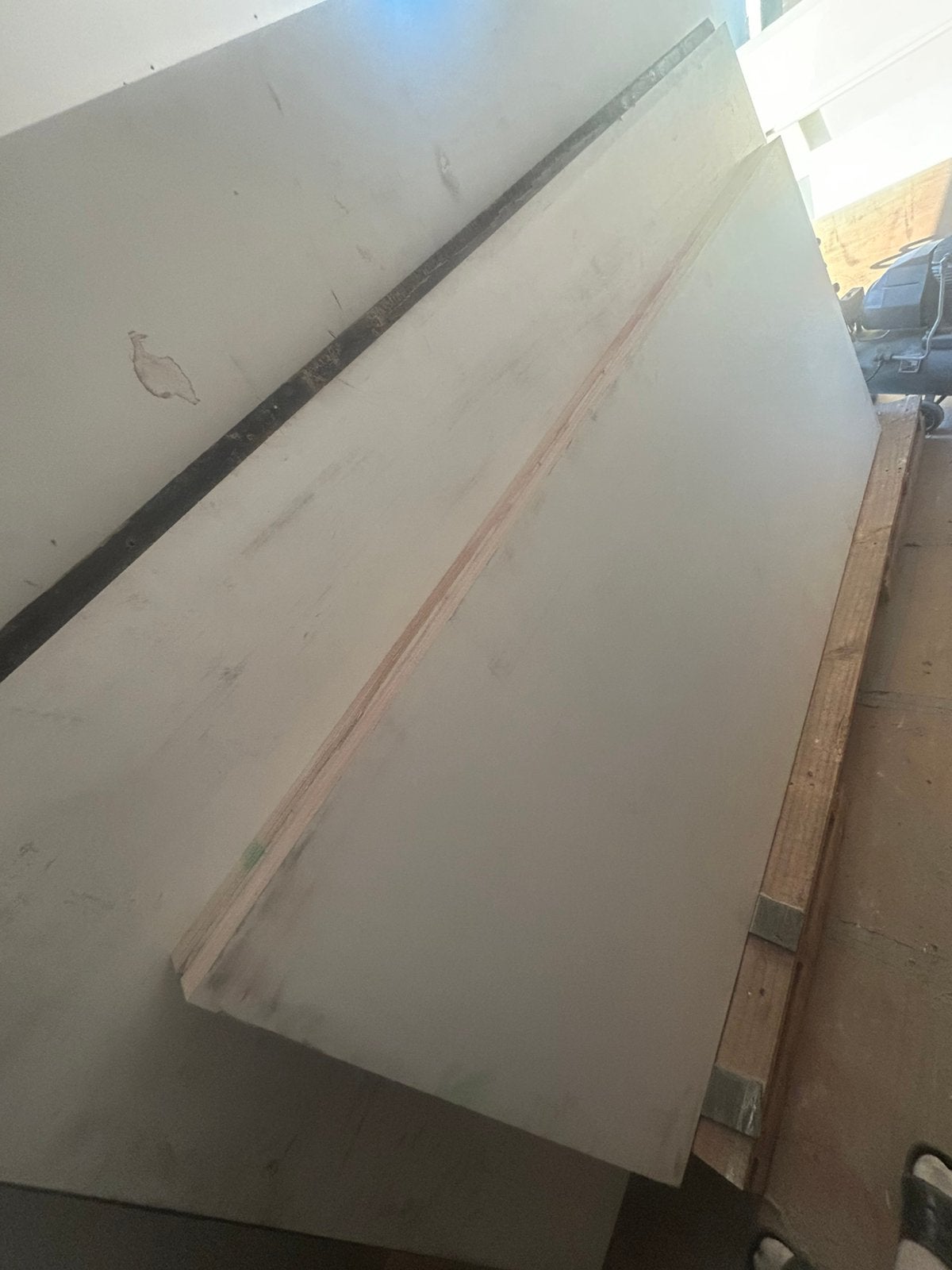 Multiplex platen 40mm, Doe-het-zelf en Verbouw, Ophalen, Zo goed als nieuw, Multiplex