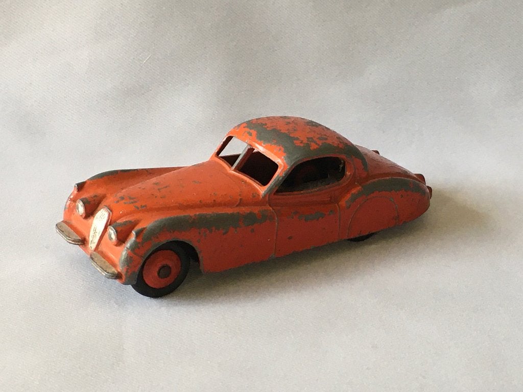 Dinky Toys, Jaguar XK 120, Ophalen of Verzenden, Gebruikt, Auto, Dinky Toys