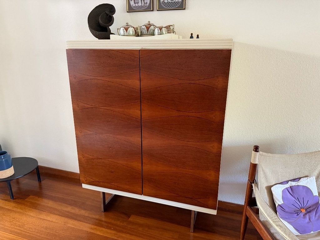 Mid Century Dutch design high board kast, Ophalen
