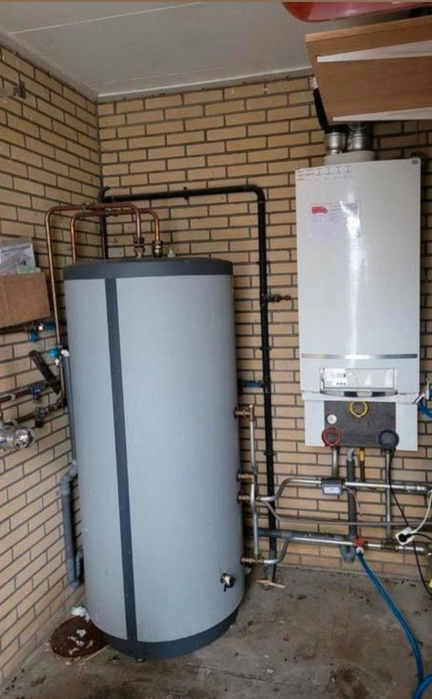 Buffervat / Warmwaterboiler 500L PUB2 DS 500 Dubbele spiraal, Doe-het-zelf en Verbouw, 100 liter of meer, Ophalen, Boiler, 6 t/m 10 jaar oud