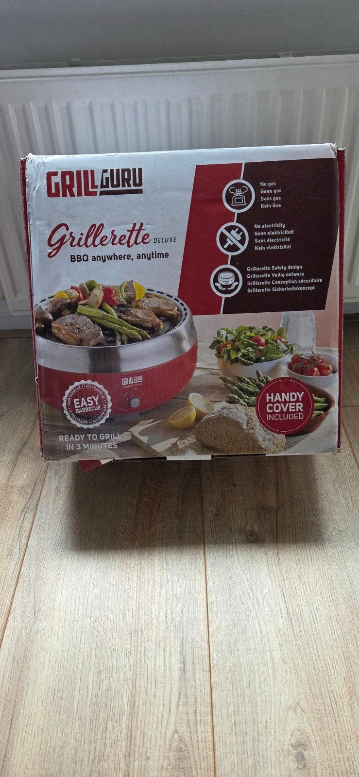 GrillGuru Grillerette Deluxe - BBQ overal, altijd, Ophalen of Verzenden, Nieuw, GrillGuru