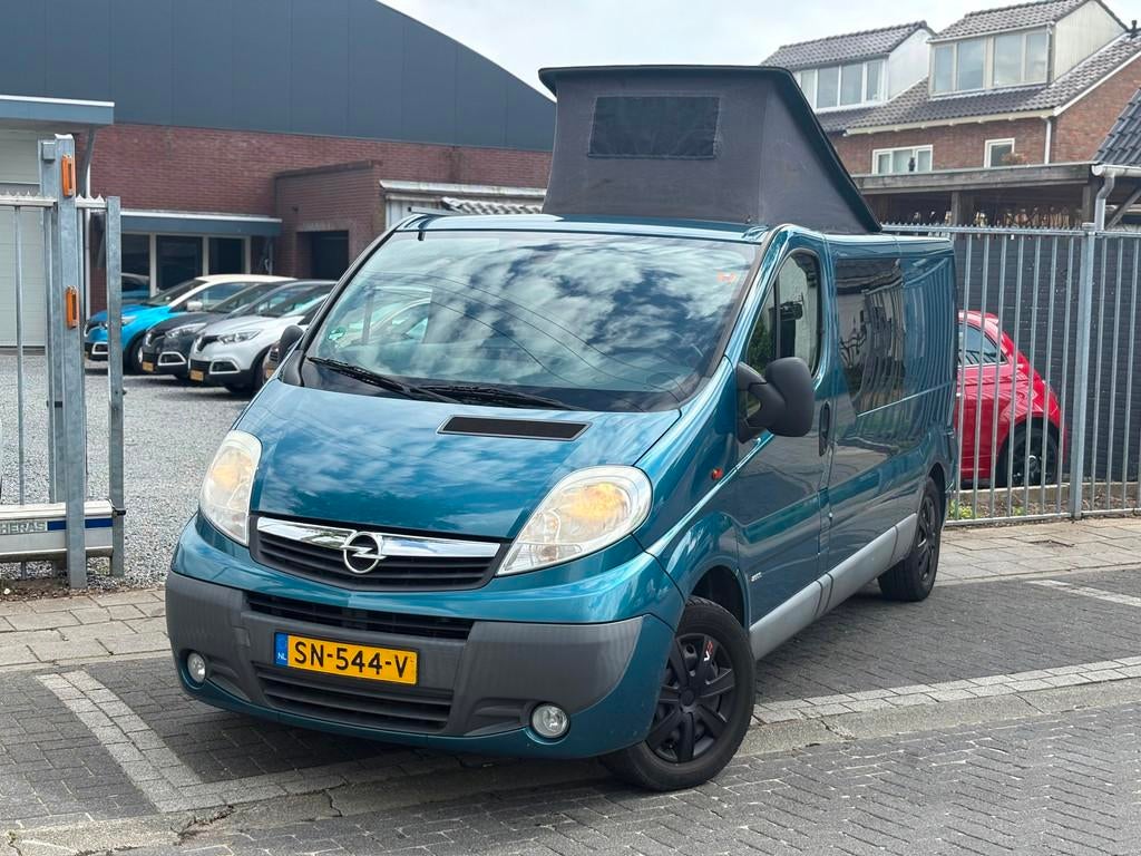 Opel Vivaro Buscamper | Hefdak | Airco |Trekhaak | Cruise co, Overige merken, Buscamper of Camperbus, Bedrijf, Elektrische ramen