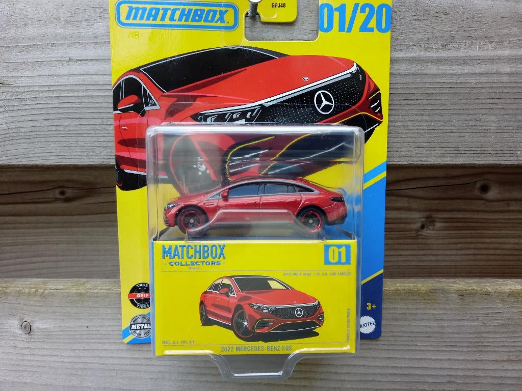 Mercedes-Benz EQS '22 Matchbox, Hobby en Vrije tijd, Modelauto's | Overige schalen, Nieuw, Auto, Ophalen