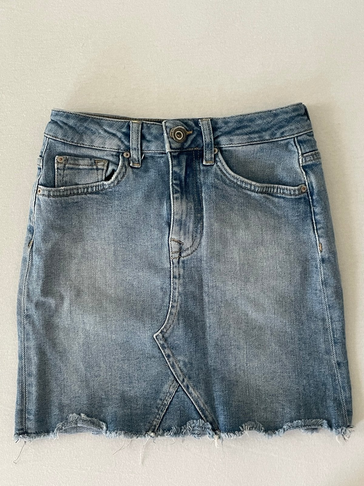 Kort spijkerrokje Anti Blue XXS - Blauw, Blauw, Ophalen of Verzenden, Maat 34 (XS) of kleiner, Gedragen
