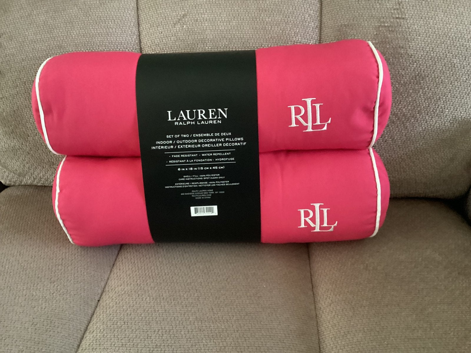 RALPH LAUREN nieuwe kussens, Ophalen of Verzenden, Nieuw, Roze, Overige vormen