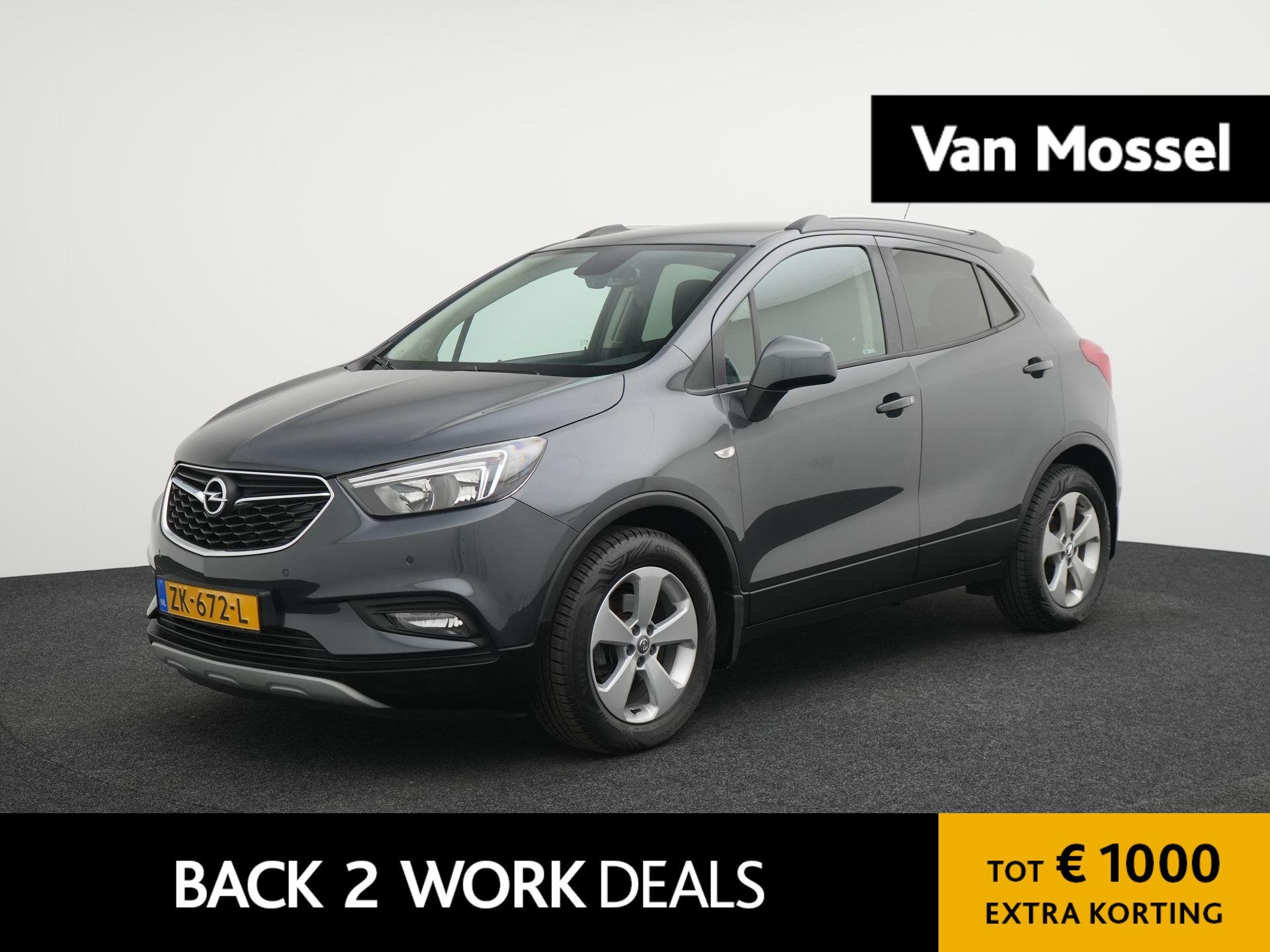 Opel Mokka X 1.4 Turbo Online Edition AUTOMAAT | NAVIGATIE |, Auto's, 12 maanden, Gebruikt, Verwarmde buitenspiegels, 1364 cc