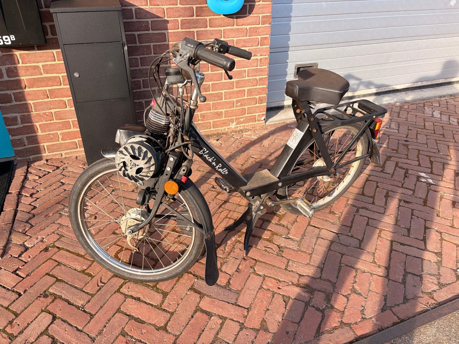Solex 4800 Black 'n Roll opknapper met kenteken, Fietsen en Brommers, Ophalen, Gebruikt, Overige modellen