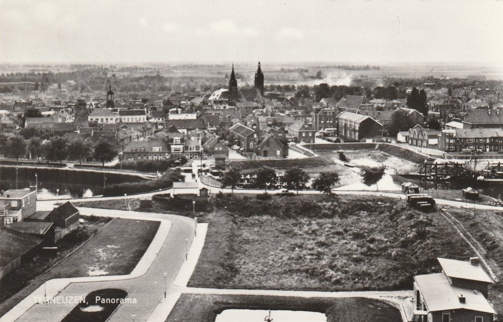 TERNEUZEN Panorama, Verzenden, 1960 tot 1980, Ongelopen, Zeeland