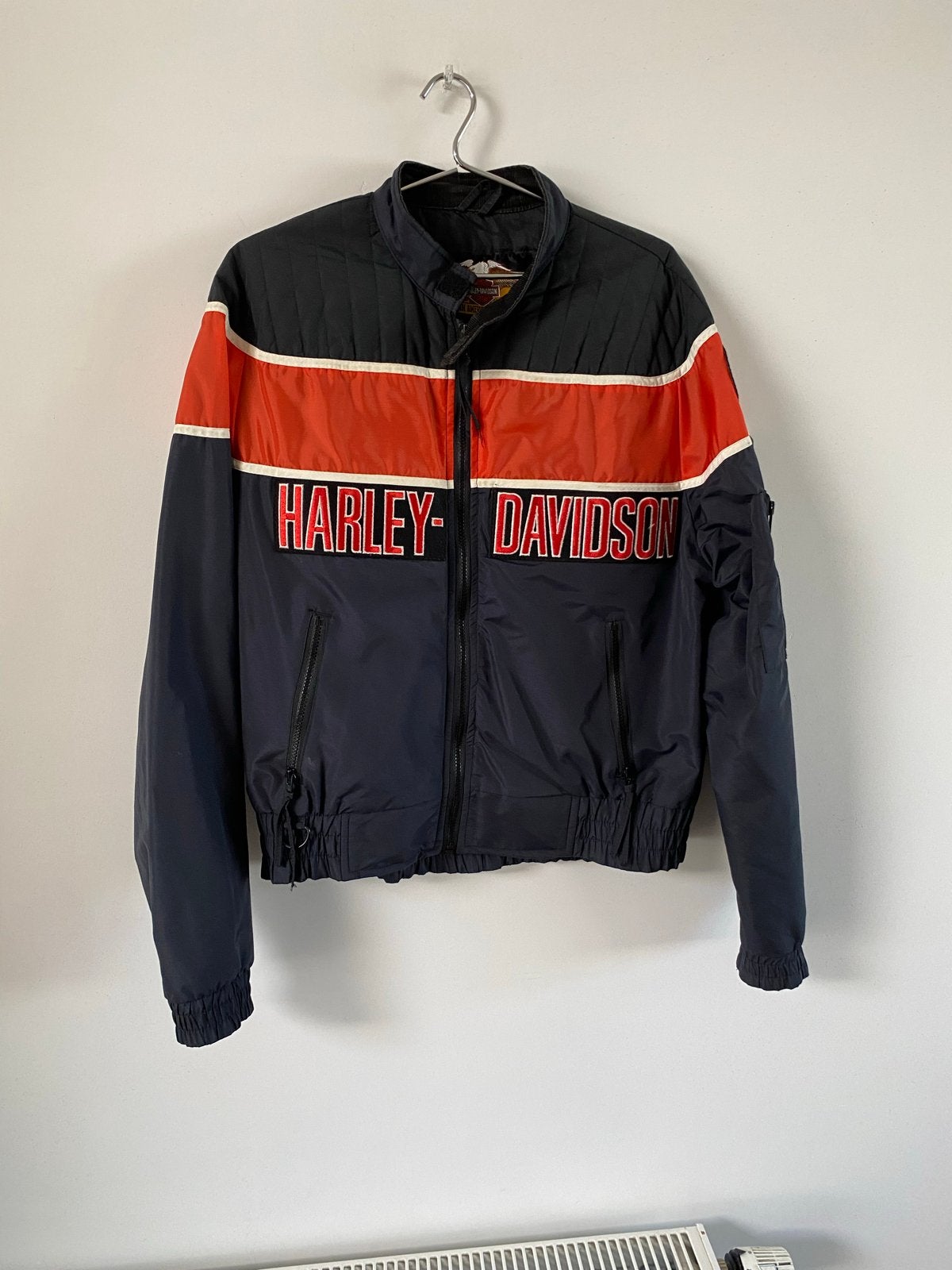 Harley-Davidson jas, maat L, zo goed als nieuw, Ophalen of Verzenden, Zo goed als nieuw, Maat 52/54 (L), Zwart