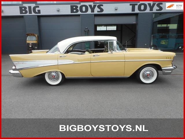 Chevrolet BEL AIR 4 drs Hardtop, Auto's, Oldtimers, Automaat, 188 pk, Achterwielaandrijving, Chevrolet