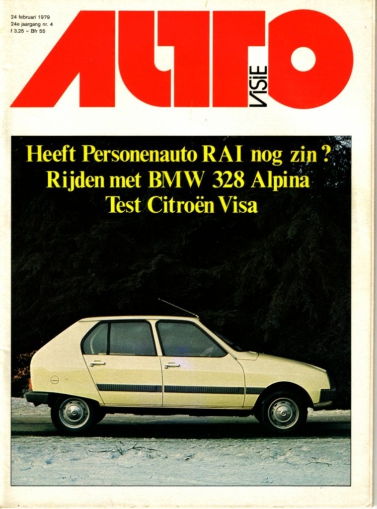 Autovisie test Citroen Visa Februari 1979, Ophalen of Verzenden, Gelezen, Citroën