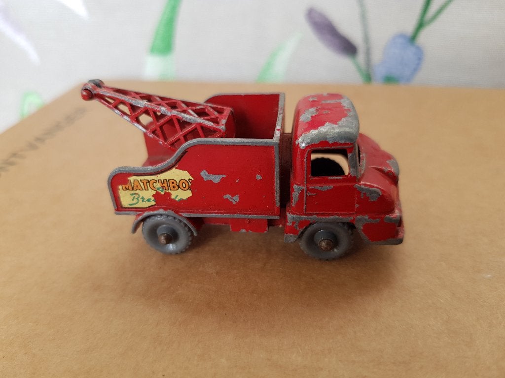 Matchbox Thames Trader Wreck Truck no.13, Ophalen of Verzenden, Gebruikt, Bus of Vrachtwagen