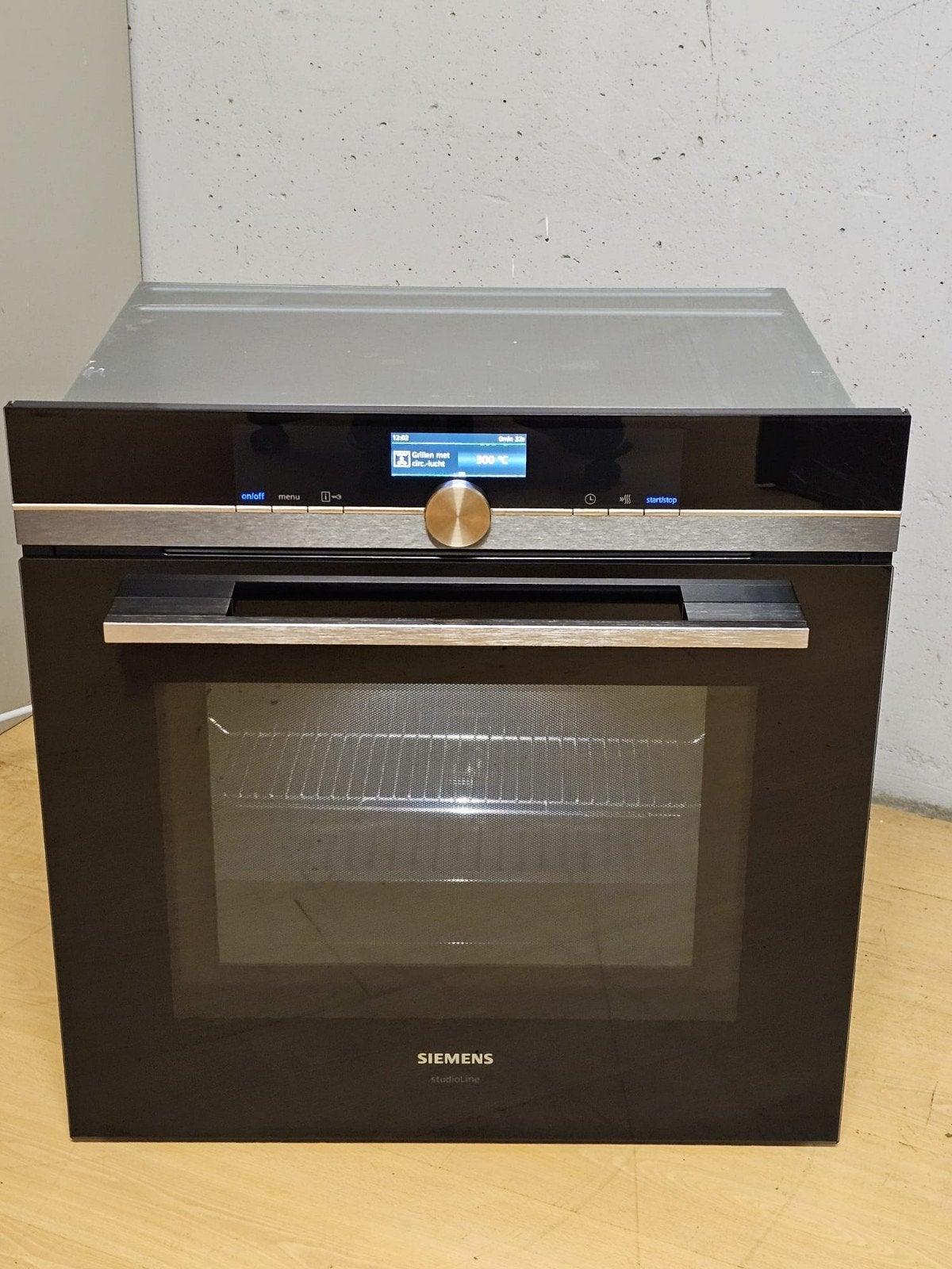 Luxe Siemens (studio-line) inbouw combi magnetron/combi oven, Witgoed en Apparatuur, Ovens, Ophalen, Zo goed als nieuw, Oven met grill