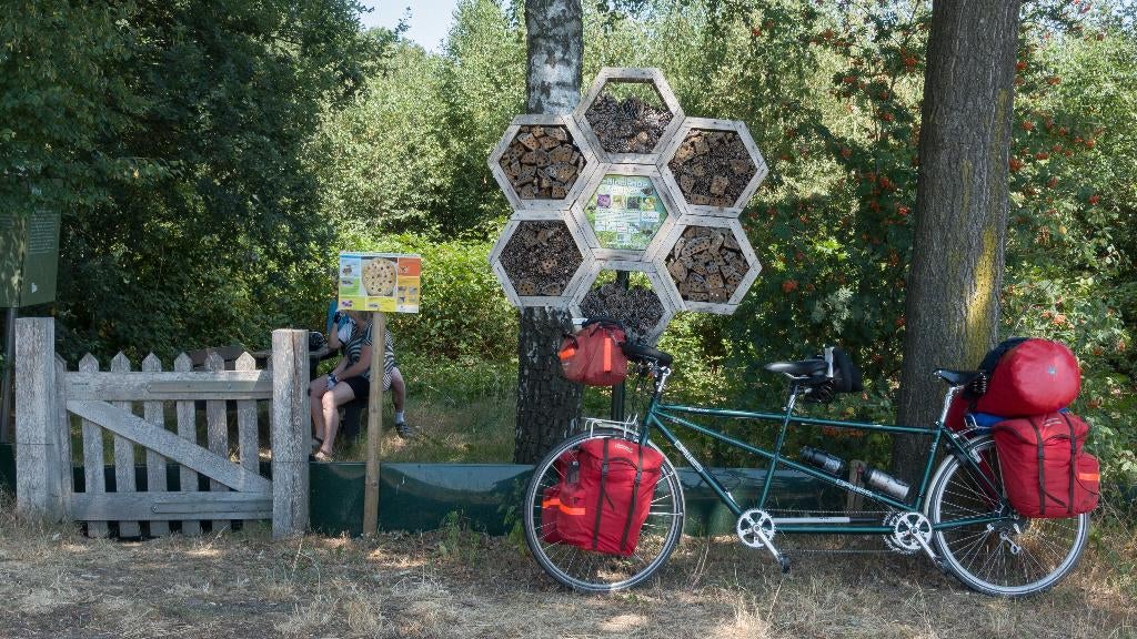 Te koop klassieke Dawes randoneur/tandem, Fietsen en Brommers, Gebruikt, 51 tot 55 cm, Ophalen, 53 tot 57 cm