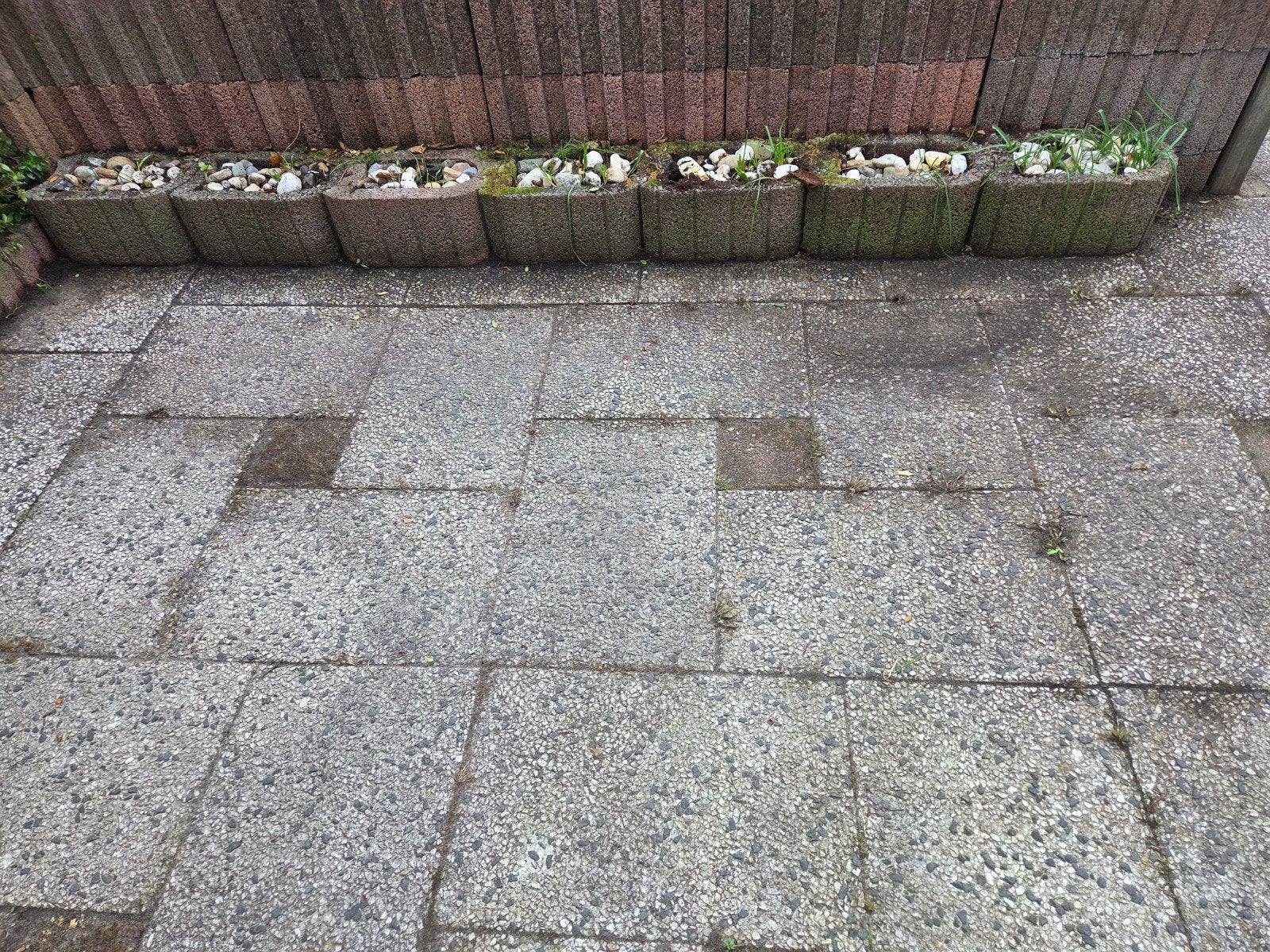 Betonnen bloembakken voor tuin of balkon, Tuin en Terras, Ophalen, Gebruikt, Overige vormen, Beton