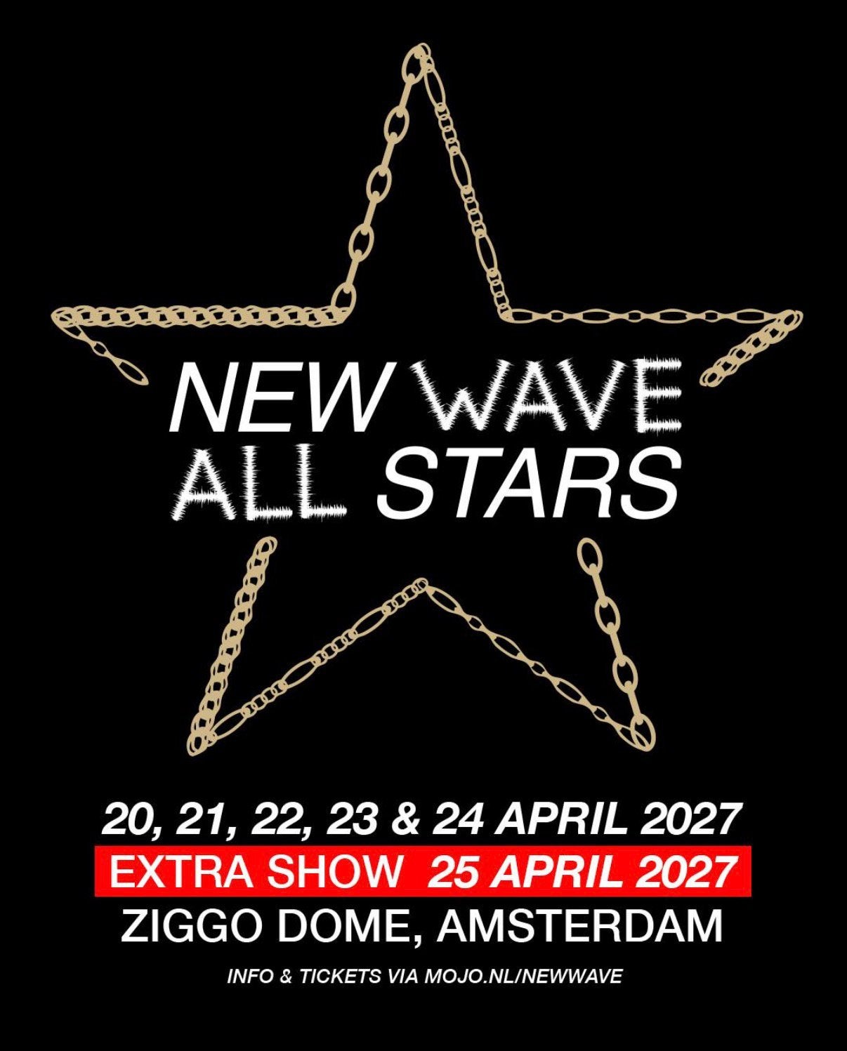 New Wave Tickets 17 stuks, Tickets en Kaartjes, Evenementen en Festivals, Drie personen of meer