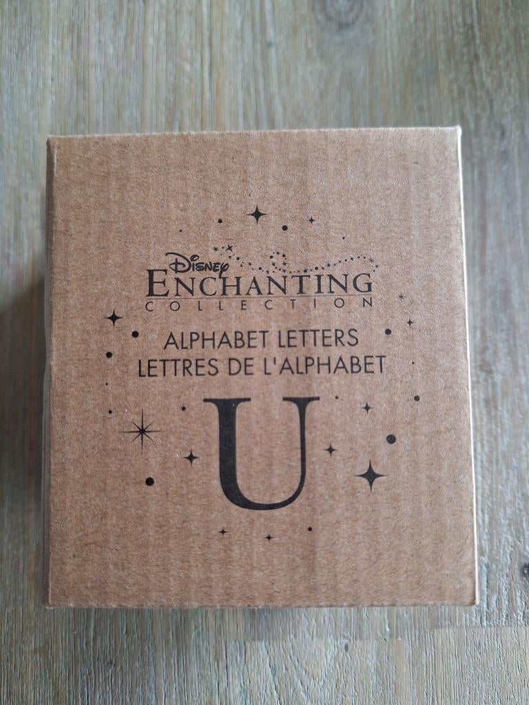Disney enchanting collection alfabet letter U, Ophalen of Verzenden, Overige figuren, Nieuw, Beeldje of Figuurtje