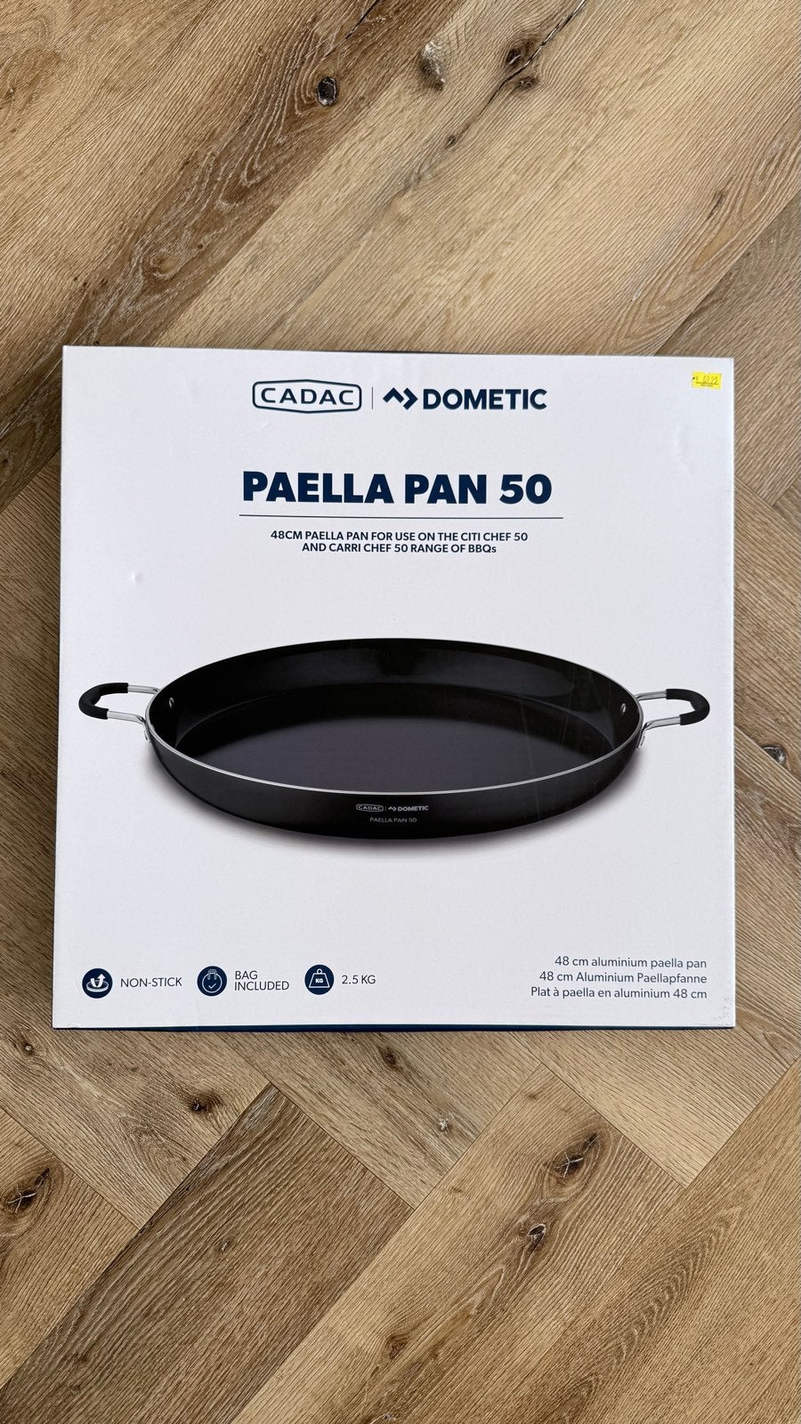 Cadac Dometic Paella Pan 50 - Nieuw in doos, Antiaanbaklaag, Overige typen, Ophalen of Verzenden, Overige merken