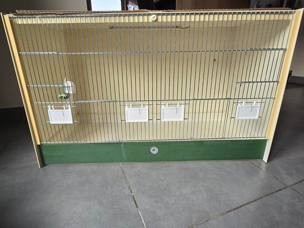 Heesakkers kooi 80 cm x 40cm x 40 cm, Dieren en Toebehoren, Ophalen, Zo goed als nieuw, Metaal, Vogelkooi