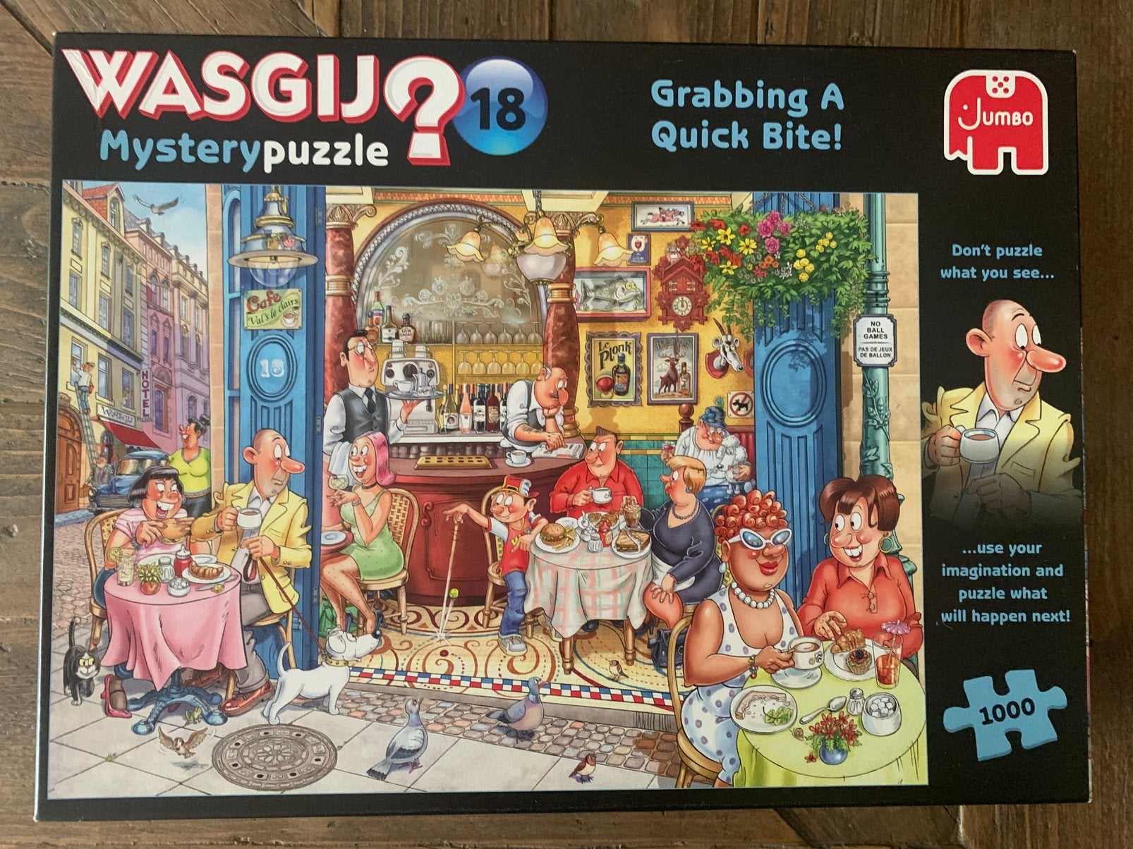 WASGIJ MYSTERY PUZZLE 18, Ophalen, 500 t/m 1500 stukjes, Nieuw