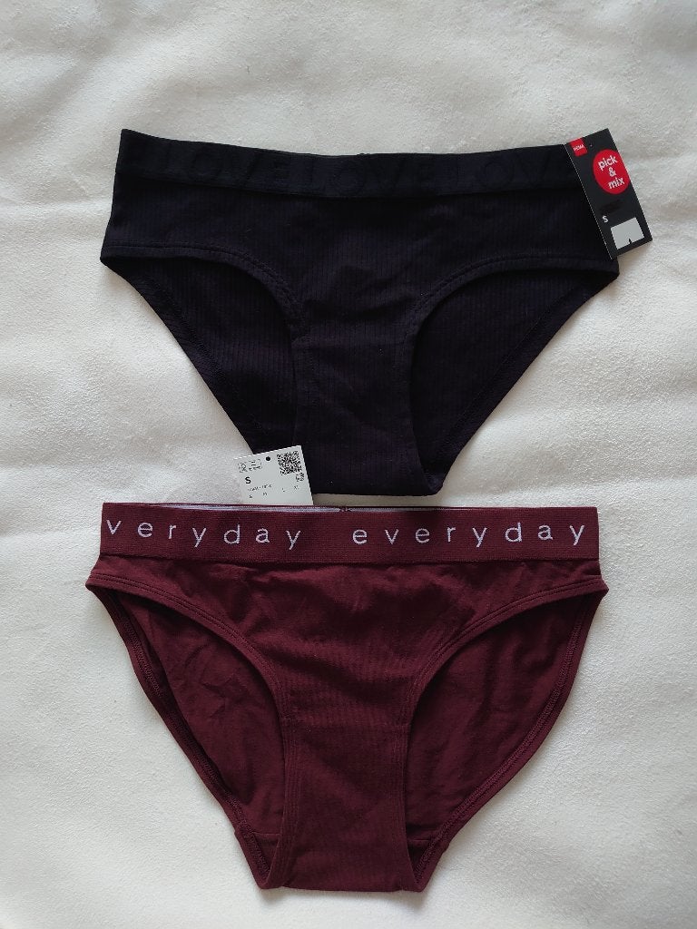 set van 2 slips Hema maat S, Kleding | Dames, Ondergoed en Lingerie, Verzenden, Slip