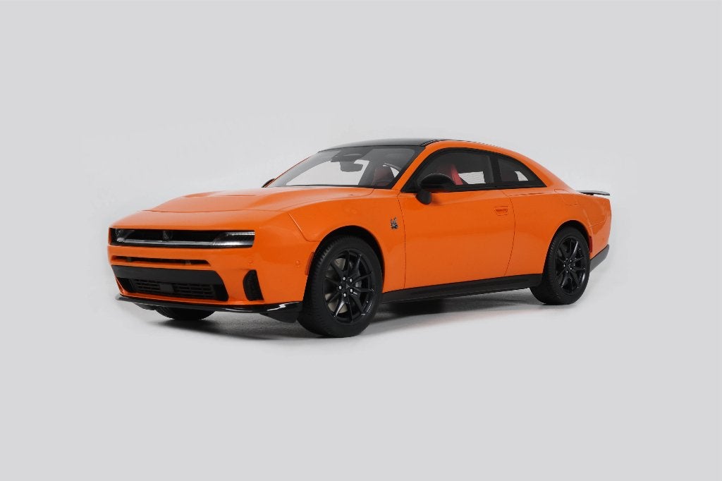 GT Spirit 1: 18 Dodge Charger R/T Peel Out Orange 2026, Overige merken, -, Nieuw, Ophalen of Verzenden