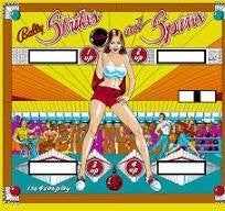Fipperkast Bally Strikes and spares, Ophalen, Gebruikt, Elektronisch, Bally